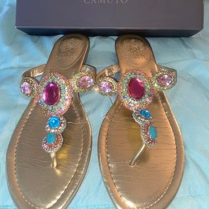 Vince Camuto Jeweled Sandals
